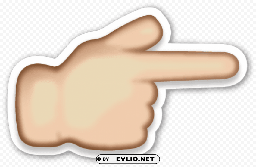 Hand Emoji PNG Image With Isolated Icon