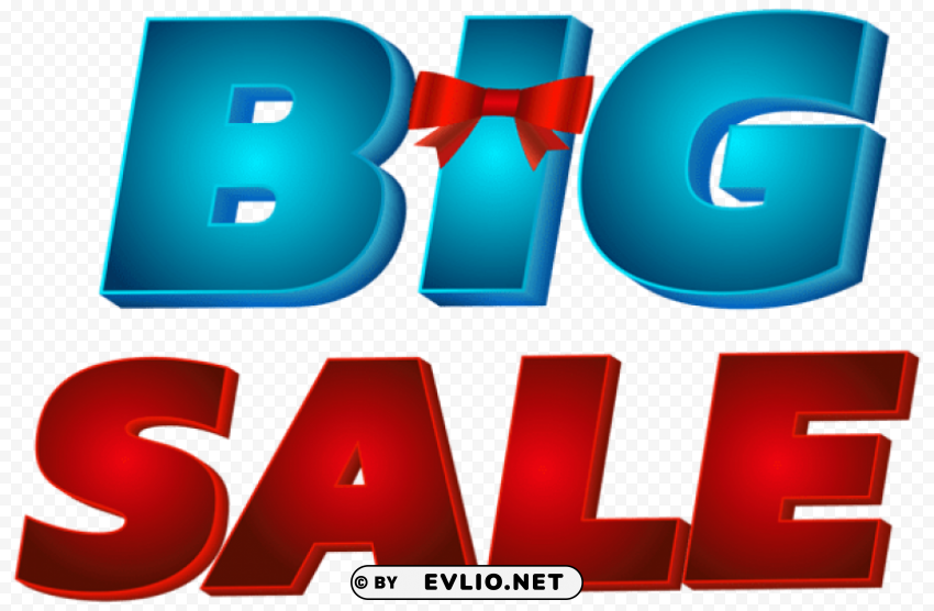 big sale PNG Image with Transparent Isolated Graphic Element
