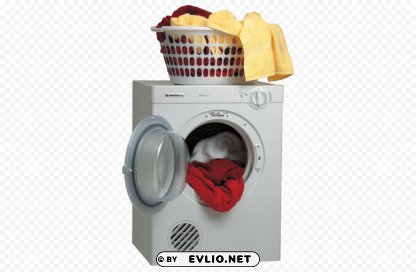 clothes dryer machine High Resolution PNG Isolated Illustration