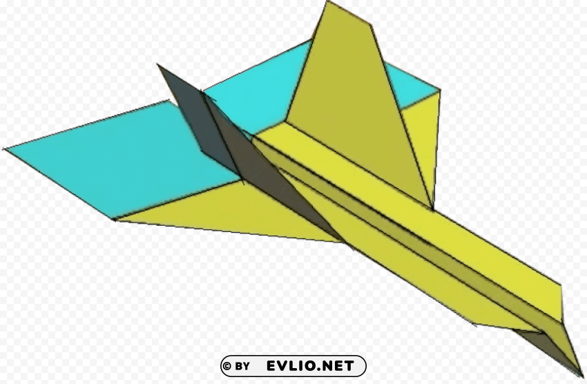 paper airplanes hq Transparent PNG Isolated Object with Detail