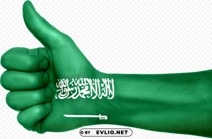saudi arabia flag hand country High-resolution PNG images with transparency