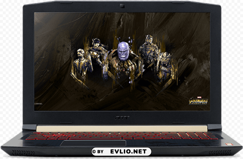 Acer Nitro 5 Thanos Edition Transparent PNG Image Isolation