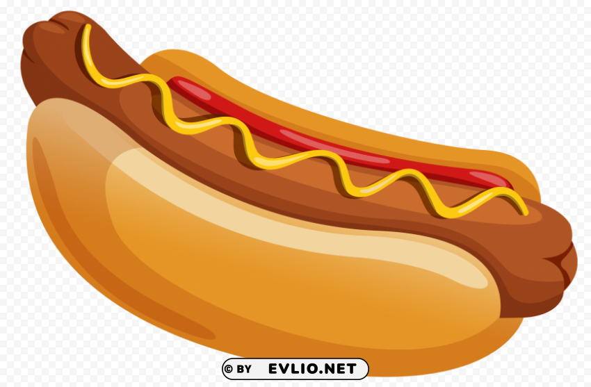 hot dog Isolated Subject in Clear Transparent PNG clipart png photo - 146148b5