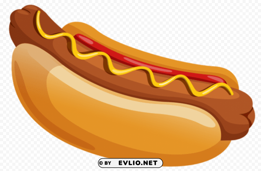 hot dog with mustard PNG files with no background wide assortment