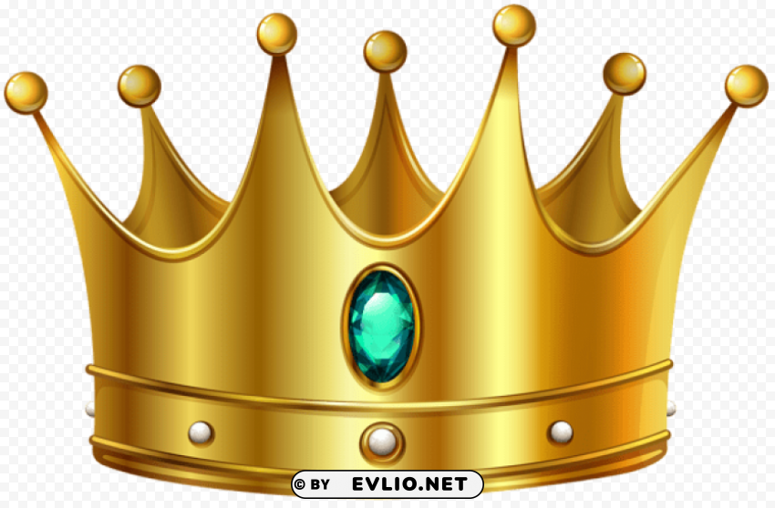 gold crown with diamond PNG pictures with no backdrop needed
