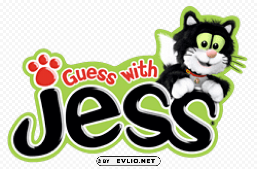 guess with jess logo with cat Transparent PNG stock photos