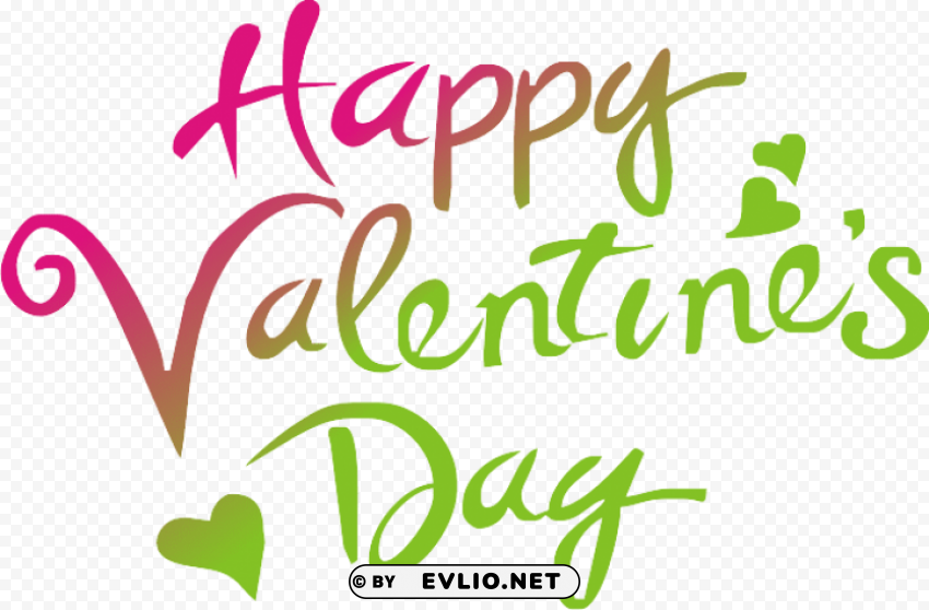 Logo Of Valentines Day Isolated Graphic With Clear Background PNG