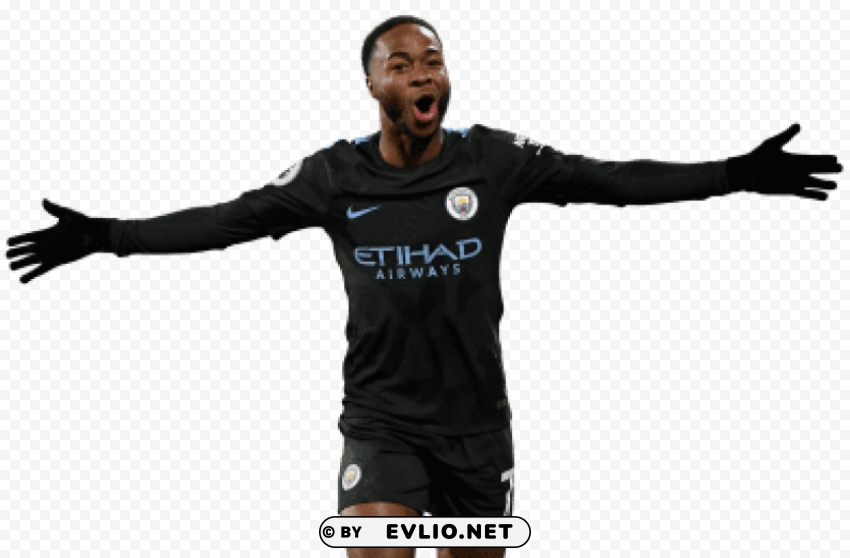 raheem sterling PNG Image with Transparent Isolated Graphic
