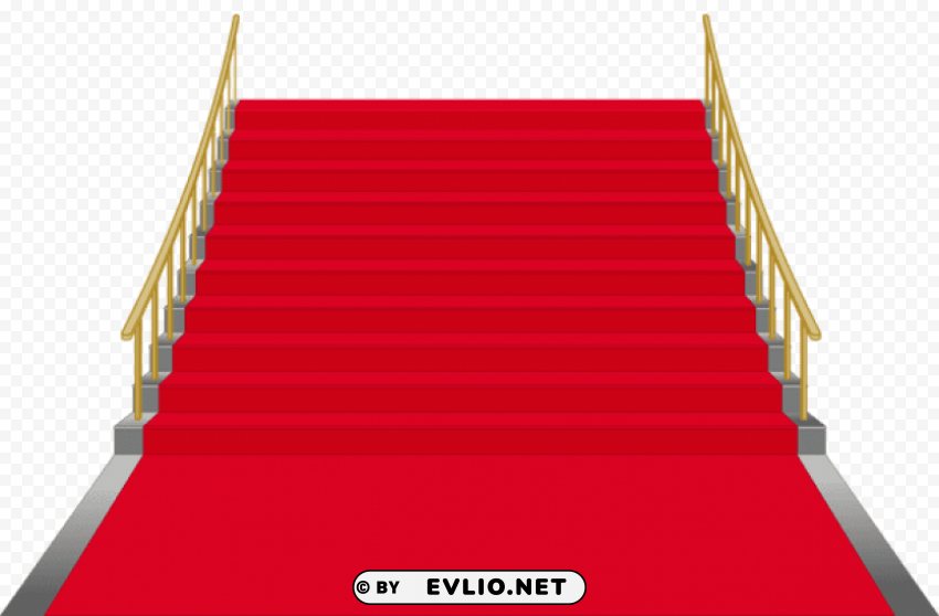 red stairs Clear background PNG graphics