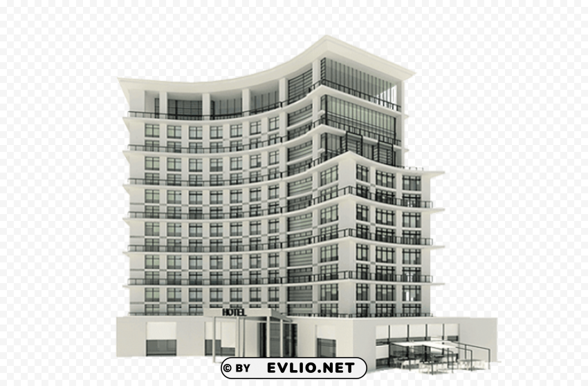 big building Transparent Background PNG Isolated Pattern