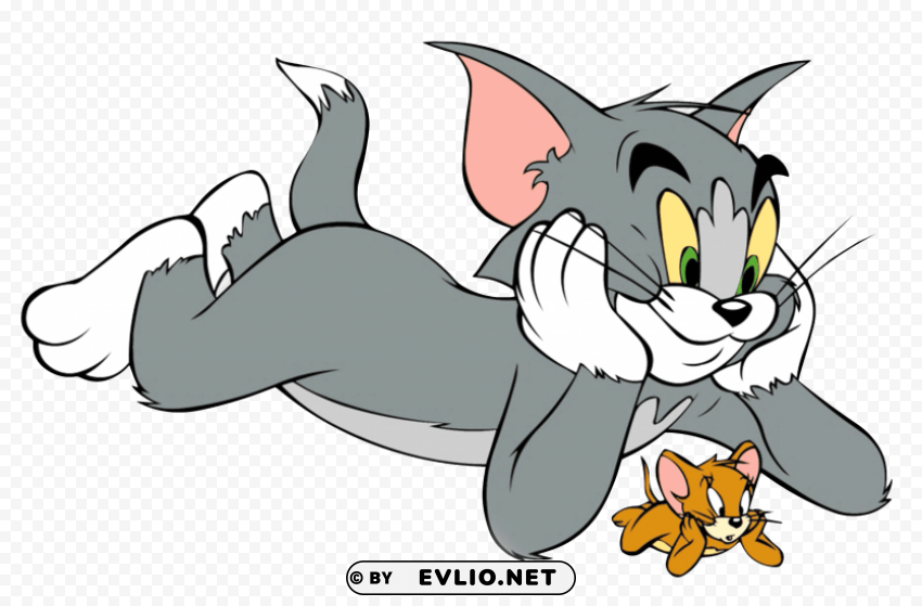 tom and jerry Isolated Design Element in PNG Format