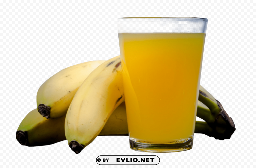 Banana Juice Transparent PNG Vectors