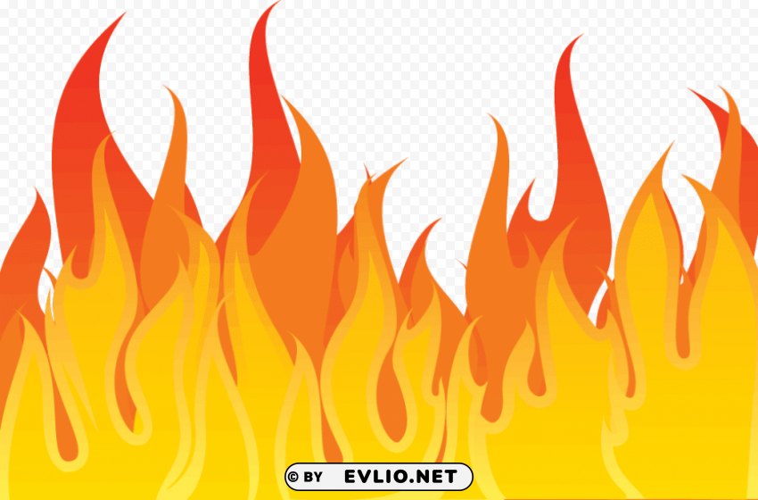flame Isolated Element with Clear Background PNG