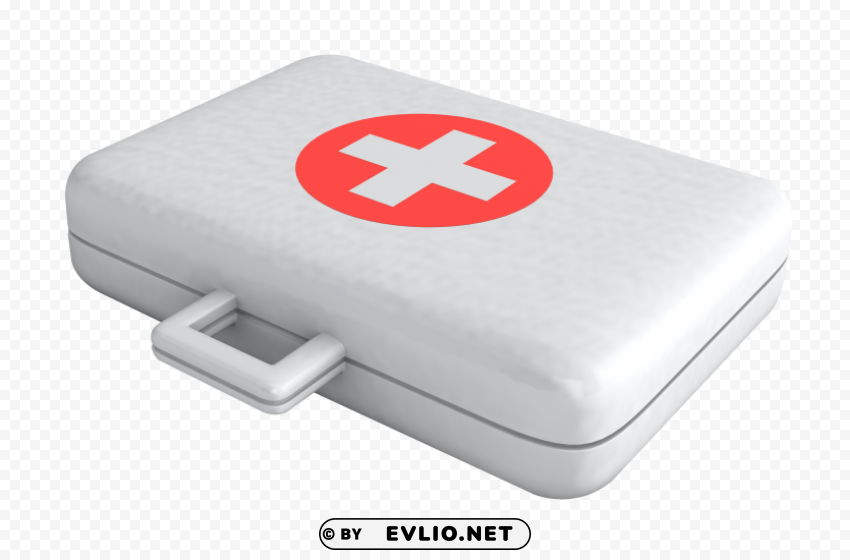 Medical Kit Box Isolated Element in HighQuality PNG