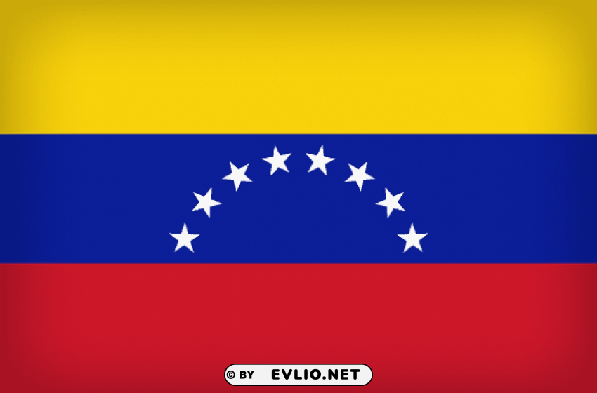 venezuela large flag PNG Image Isolated with High Clarity