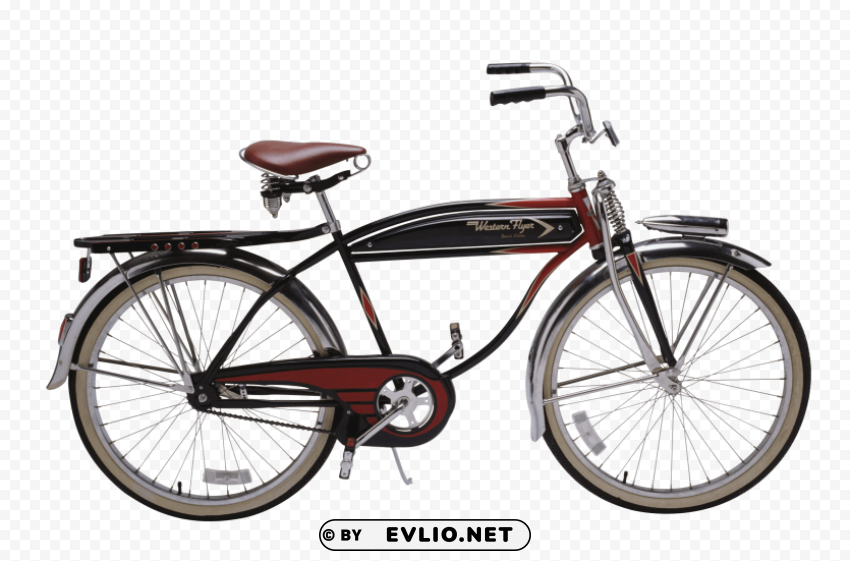 bicycle vintage PNG with alpha channel for download