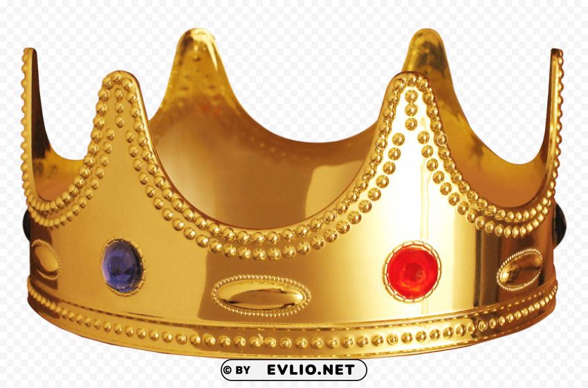 gold red crown PNG graphics with clear alpha channel broad selection