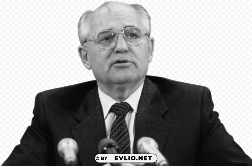gorbachev speaking PNG Image Isolated with HighQuality Clarity