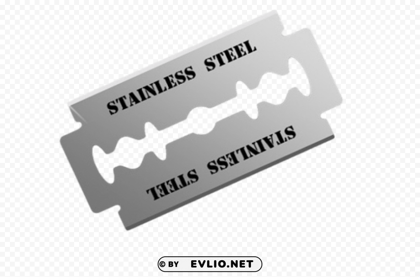 razor blade PNG with isolated background