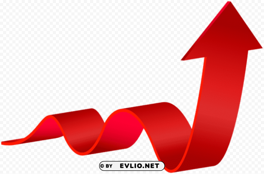 Red Arrow PNG Image With Clear Background Isolation