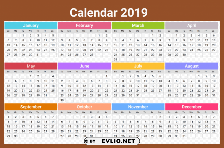 2019 indian calendar Clear PNG pictures bundle