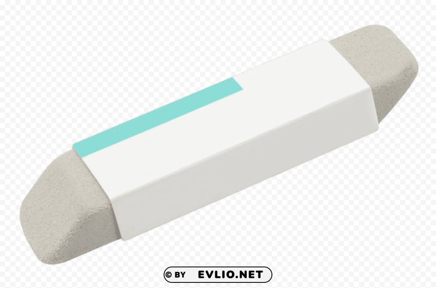 eraser Clean Background Isolated PNG Illustration
