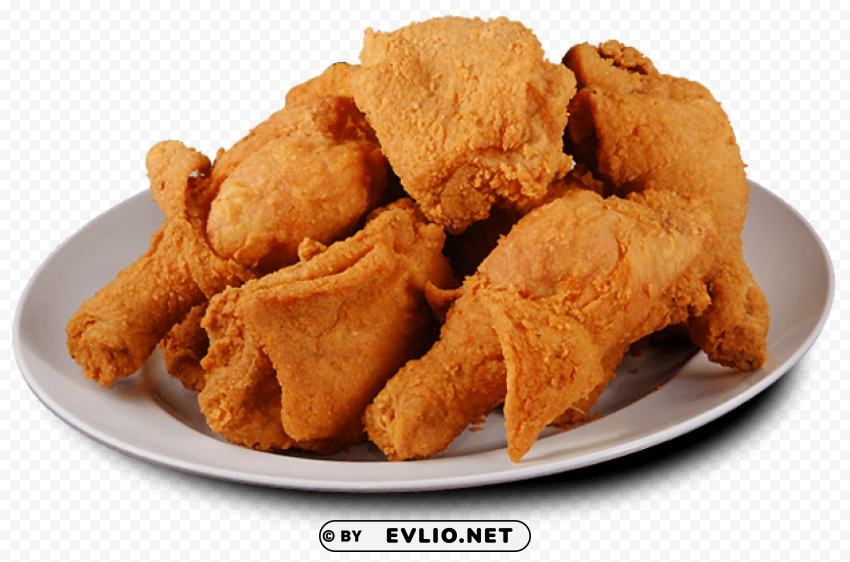 fried chicken Transparent Background Isolated PNG Art