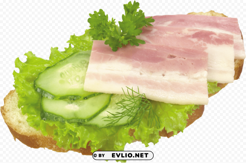 ham sandwhich Isolated Subject in Clear Transparent PNG