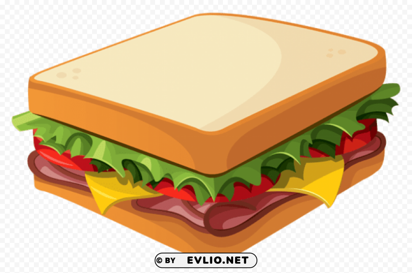 sandwichvector picture PNG for educational projects