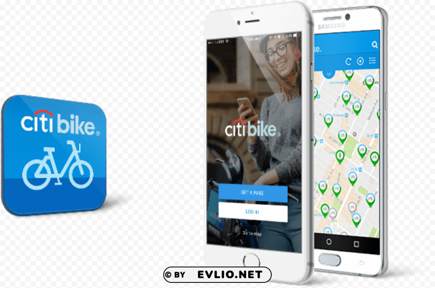 citi bike day purchase on the app PNG transparent designs PNG transparent with Clear Background ID aced5d40