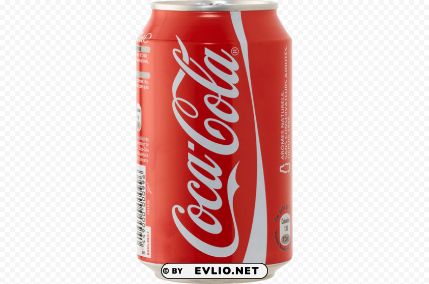 coca cola can ClearCut Background PNG Isolated Element