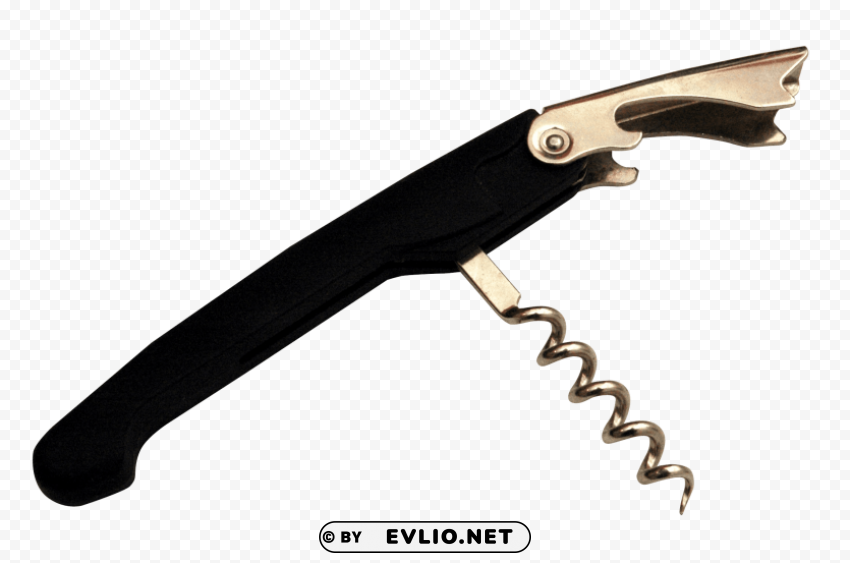 corkscrew Transparent PNG Isolated Item with Detail