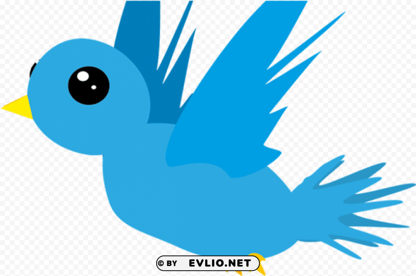 flying bird cartoon PNG images with transparent overlay