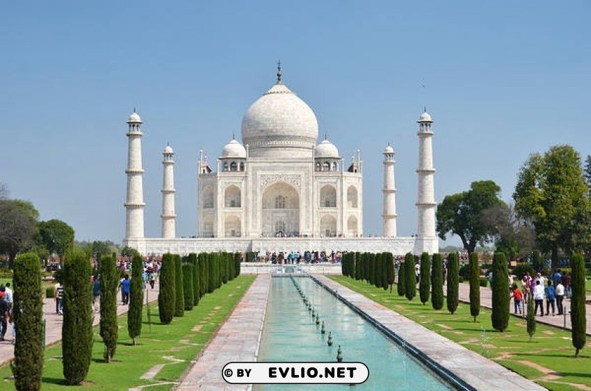 taj mahal india wallpaper PNG with Isolated Transparency