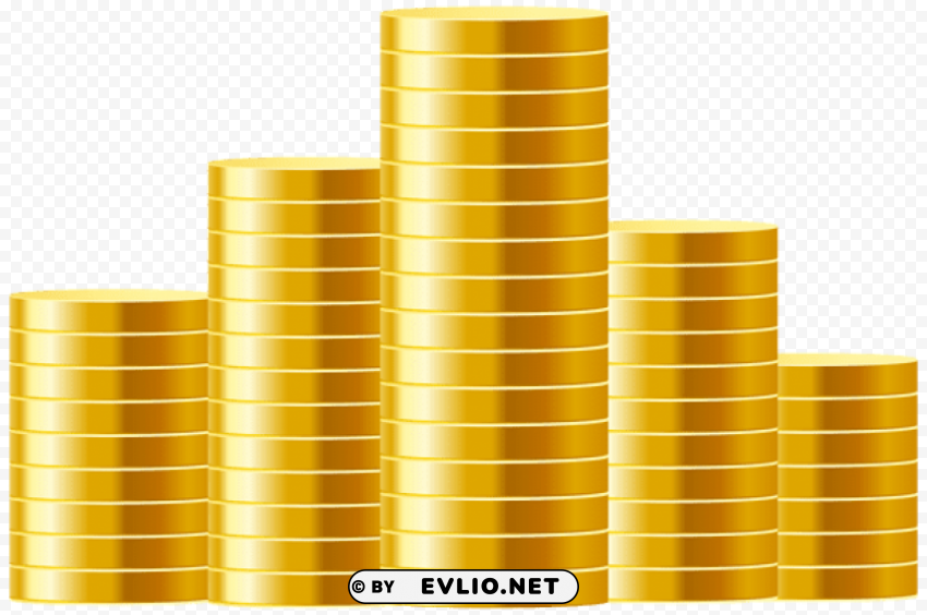 coins PNG with transparent overlay clipart png photo - e0892755