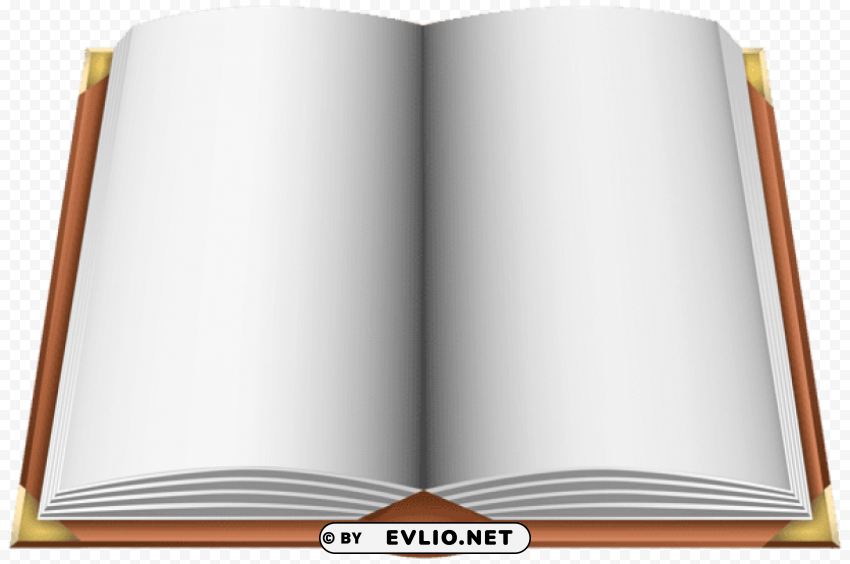 open book brown PNG with clear background extensive compilation