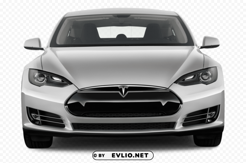 tesla model s front Isolated Graphic on HighQuality PNG
