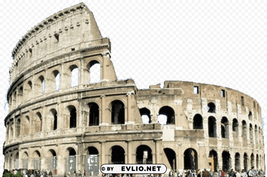 colosseum Isolated Subject in Transparent PNG Format