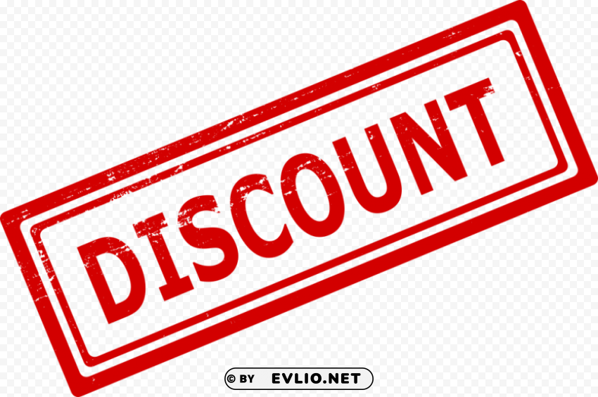 discount stamp PNG Image Isolated with High Clarity
