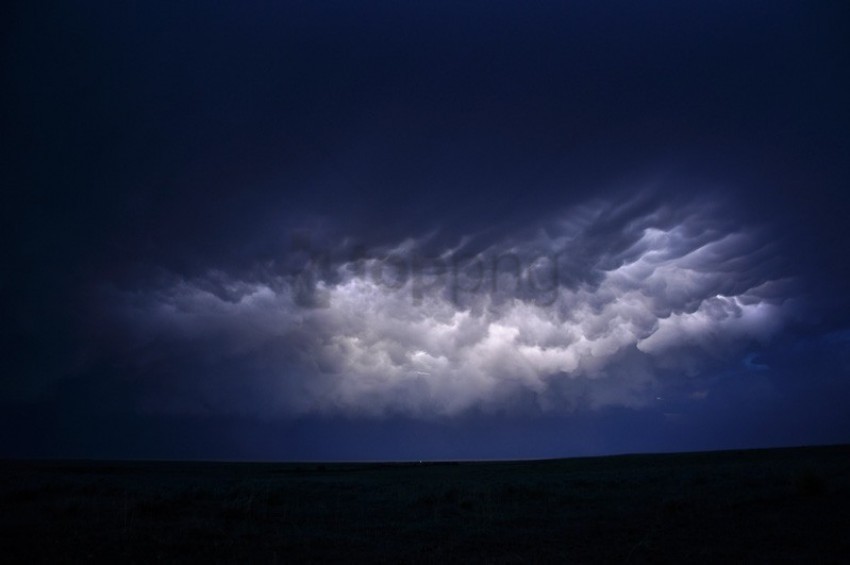 lighting cloud Isolated Artwork on HighQuality Transparent PNG