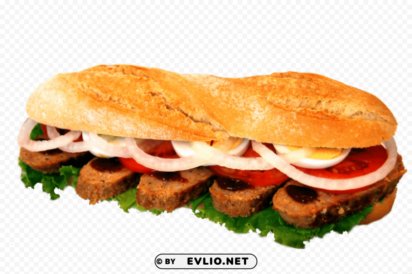 Meatball Sandwich PNG Picture