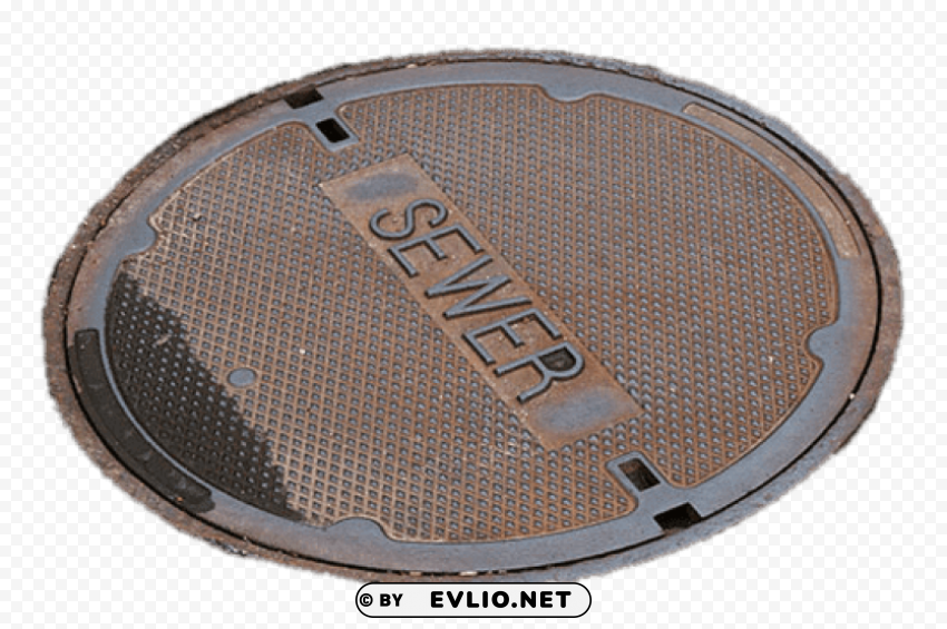 rusty sewer manhole cover PNG images without licensing