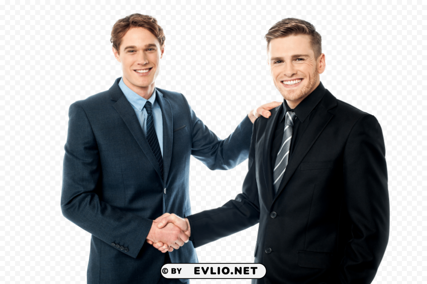 business handshake Transparent Background PNG Isolated Character