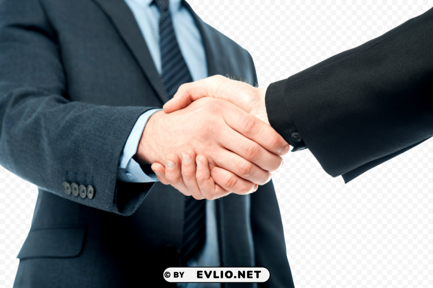 business handshake Transparent Background PNG Isolation