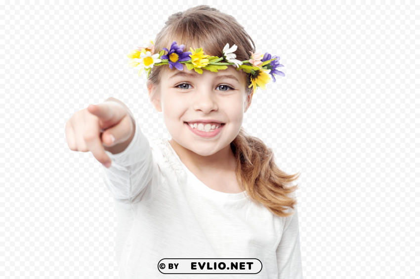 child girl PNG with no background free download