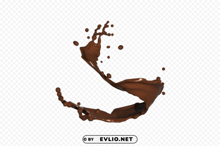 chocolate splash PNG files with no background bundle