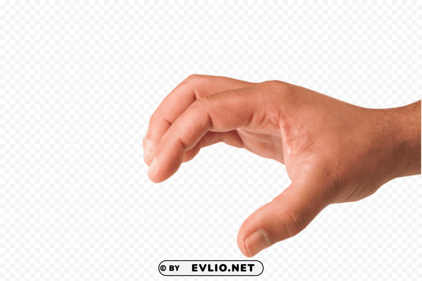 grabbing hand Clean Background Isolated PNG Image