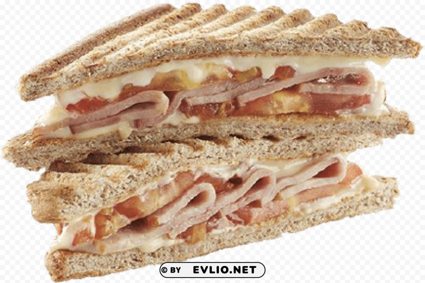 melt sandwich PNG Isolated Subject on Transparent Background