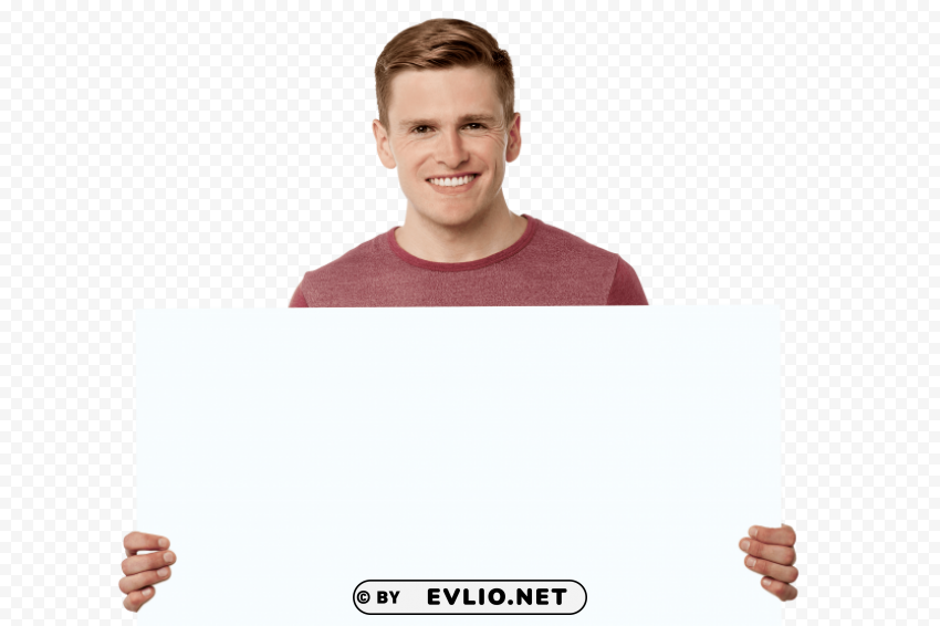 Transparent background PNG image of men holding banner Transparent Background PNG Isolated Pattern - Image ID d431c118