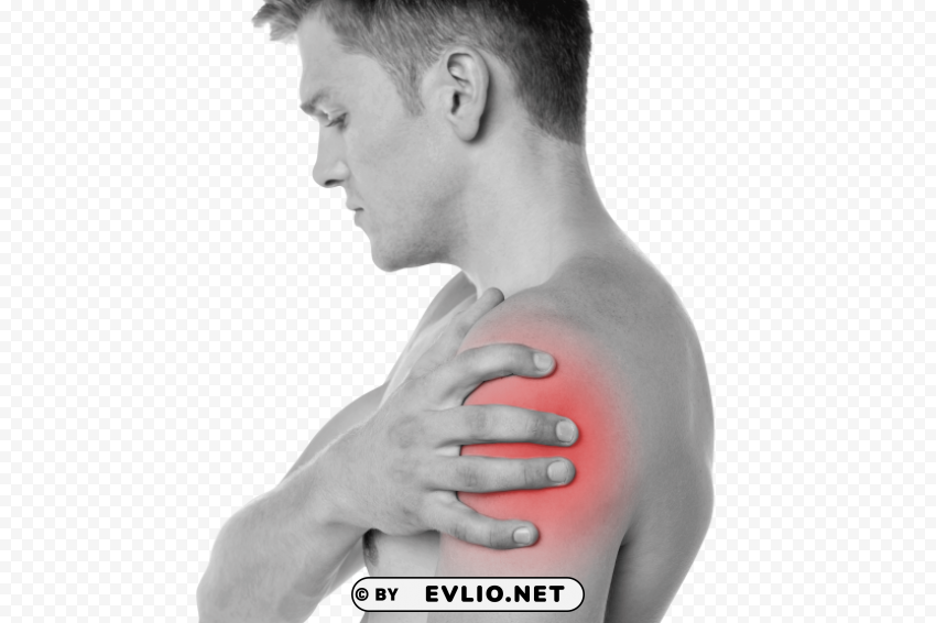 muscle pain PNG graphics with clear alpha channel selection